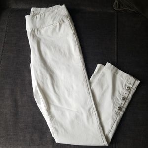 Beautiful pullon white pants